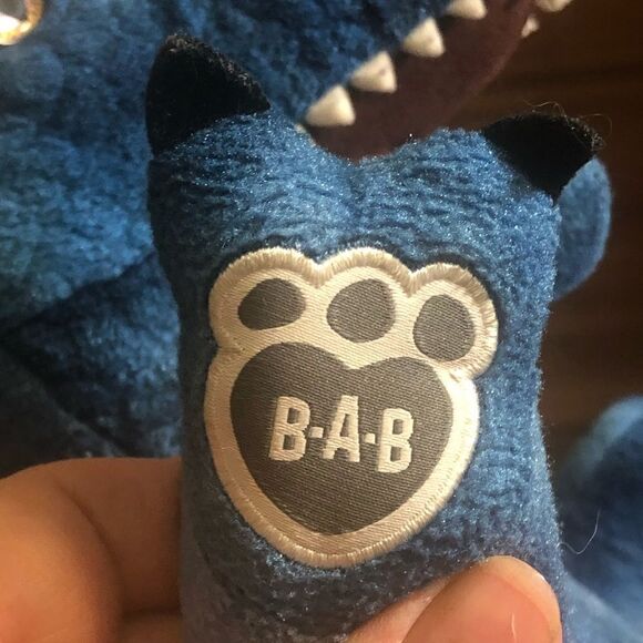 Build a Bear workshop T Rex. Blue. July 2017 - Picture 5 of 6
